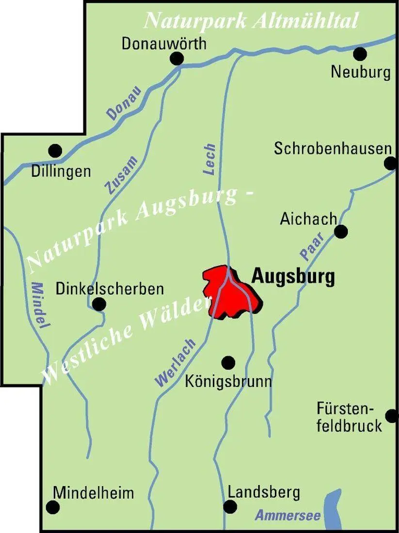 Bild: 9783969901458 | ADFC-Regionalkarte Augsburg und Umgebung, 1:75.000, mit...
