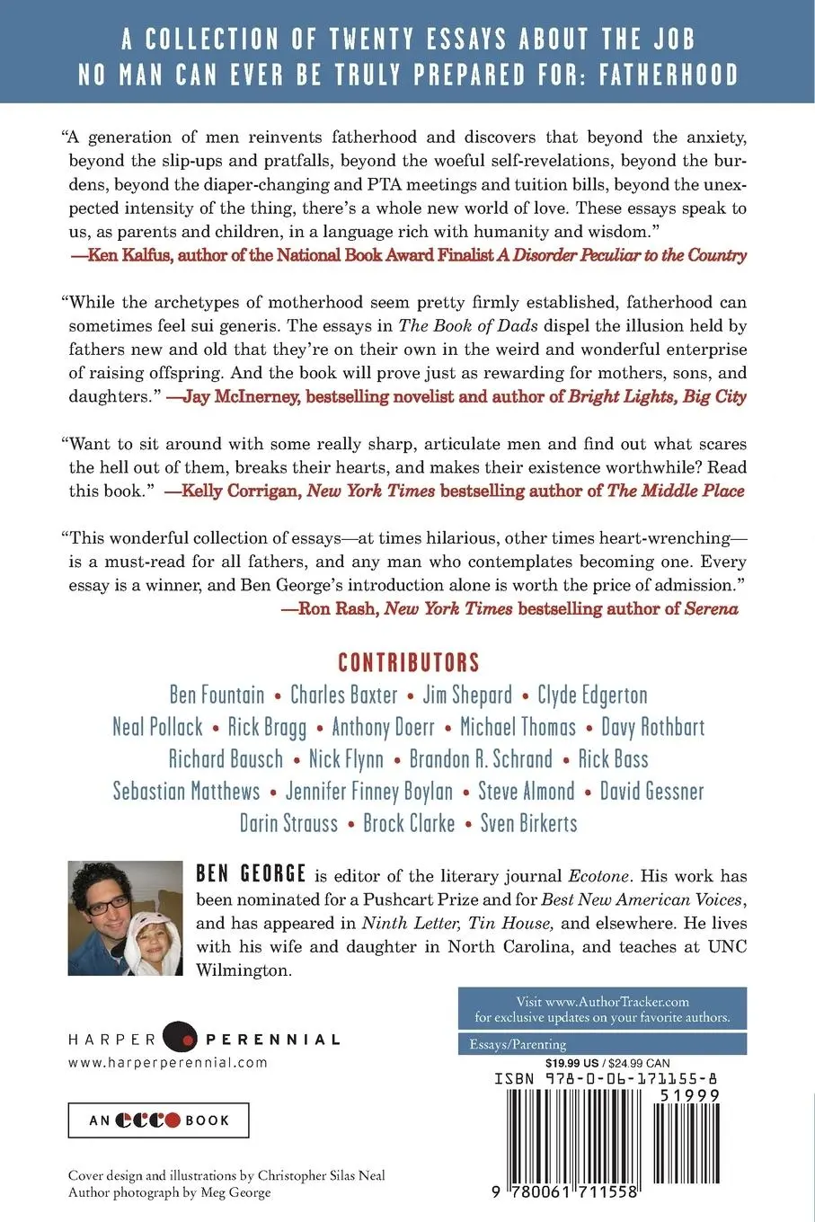 Rückseite: 9780061711558 | The Book of Dads | Ben George | Taschenbuch | Kartoniert / Broschiert