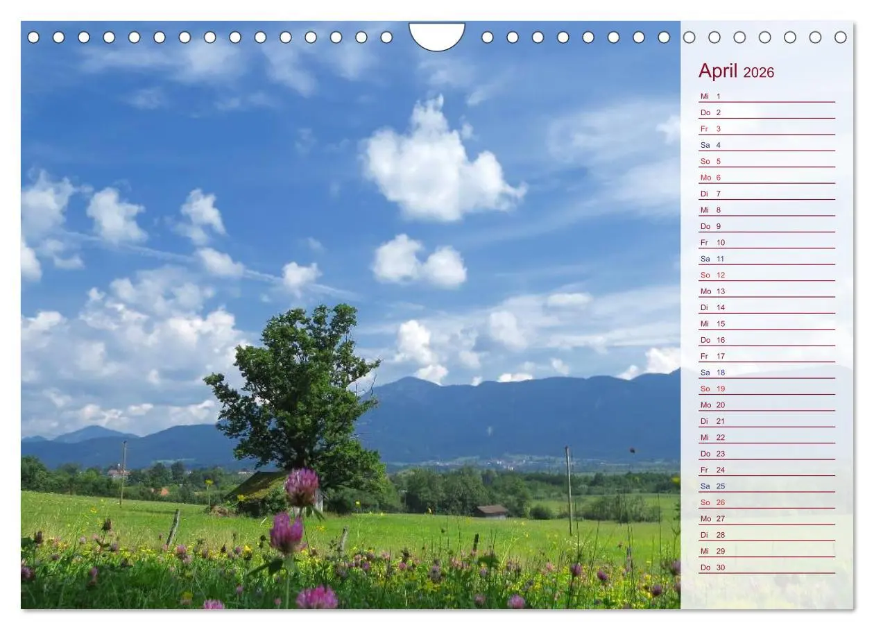 Bild: 9783457991558 | Murnau und das Blaue Land - Aquarelle und Fotografien (Wandkalender...
