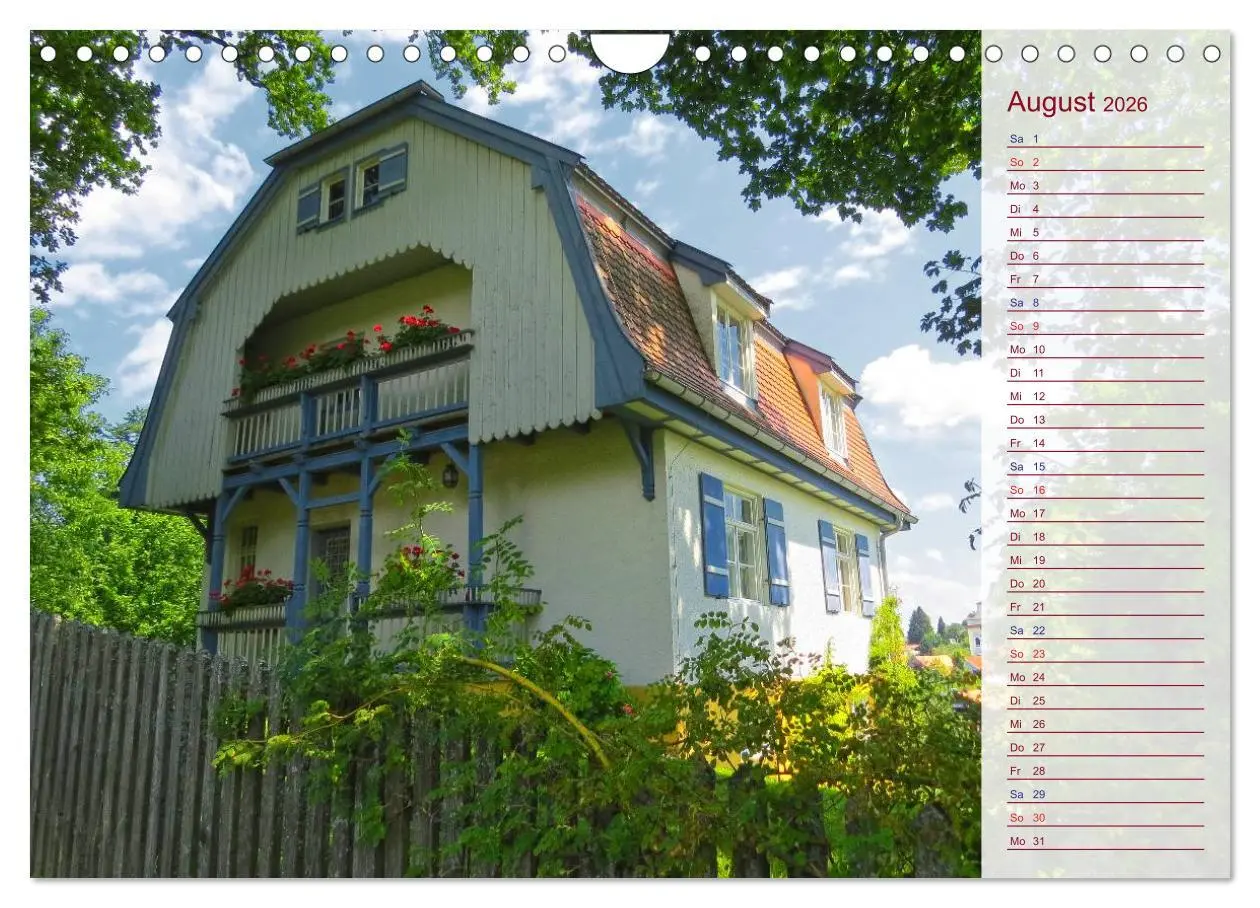 Bild: 9783457991558 | Murnau und das Blaue Land - Aquarelle und Fotografien (Wandkalender...