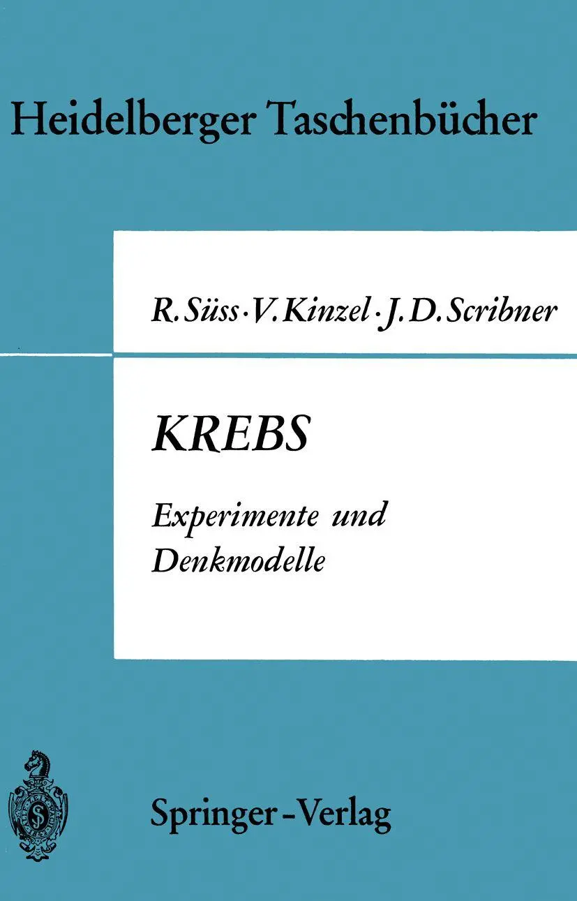 Cover: 9783540051558 | Krebs | Rudolf Süss (u. a.) | Taschenbuch | xx | Deutsch | Springer