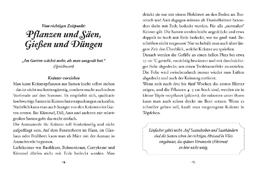 Bild: 9783710401558 | Das kleine Buch: Genusskräuter | Vom Garten in die Küche | Papouschek