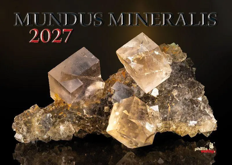 Cover: 9783957561558 | MUNDUS MINERALIS 2027 | Die Welt der Mineralien | Jörg Neubert | 2027