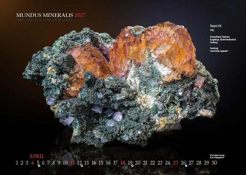 Bild: 9783957561558 | MUNDUS MINERALIS 2027 | Die Welt der Mineralien | Jörg Neubert | 2027