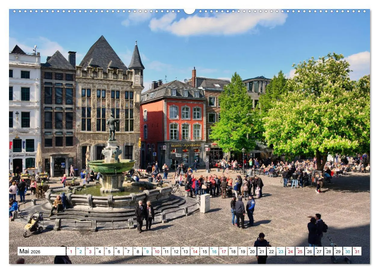 Bild: 9783457741658 | Aachen - Ansichtssache (hochwertiger Premium Wandkalender 2026 DIN...