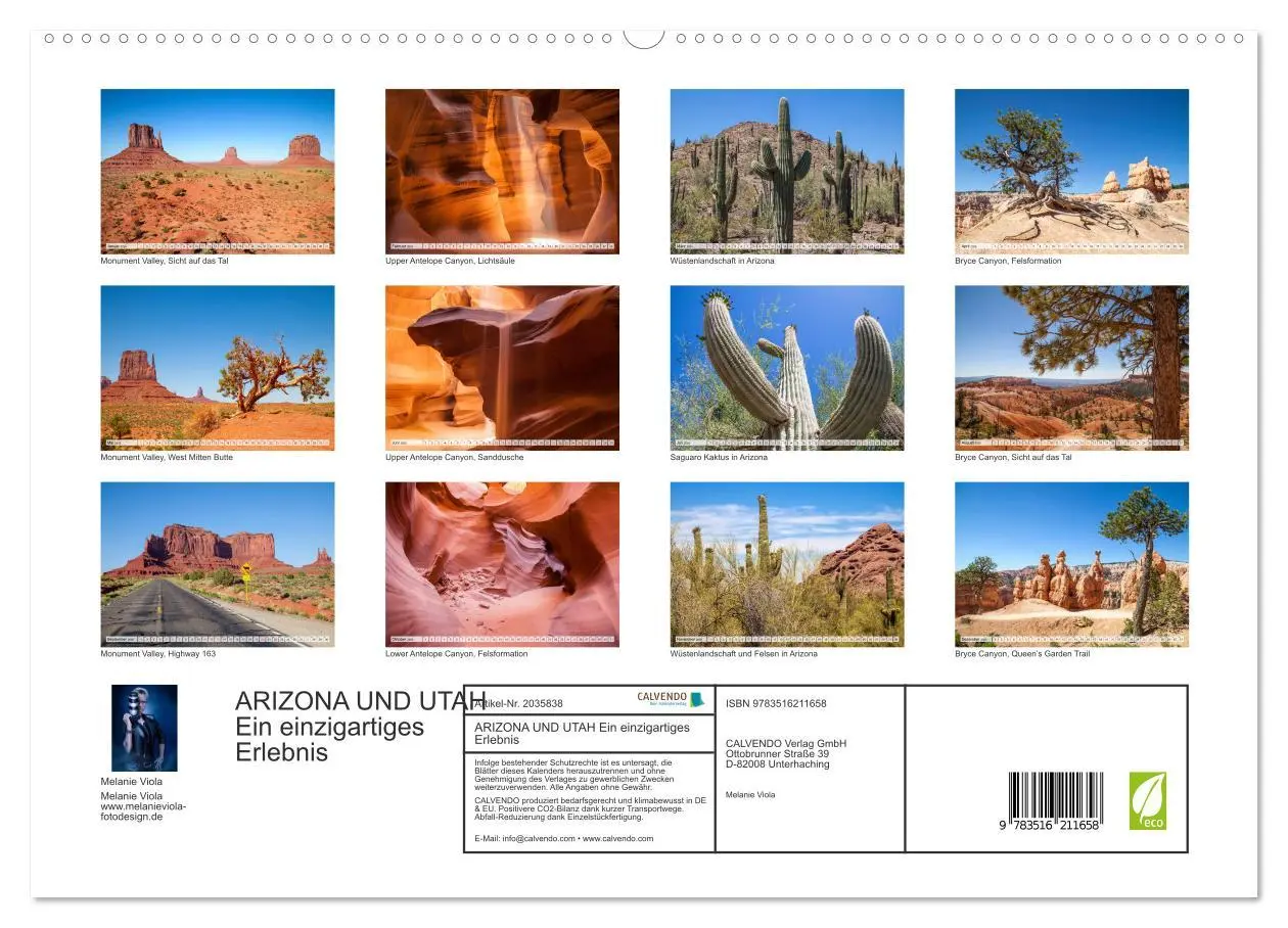 Bild: 9783516211658 | ARIZONA UND UTAH Ein einzigartiges Erlebnis (hochwertiger Premium...
