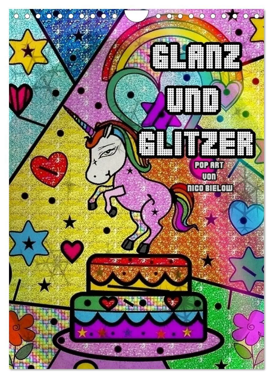 Cover: 9783516381658 | Glanz und Glitzer (Wandkalender 2026 DIN A4 hoch), CALVENDO...