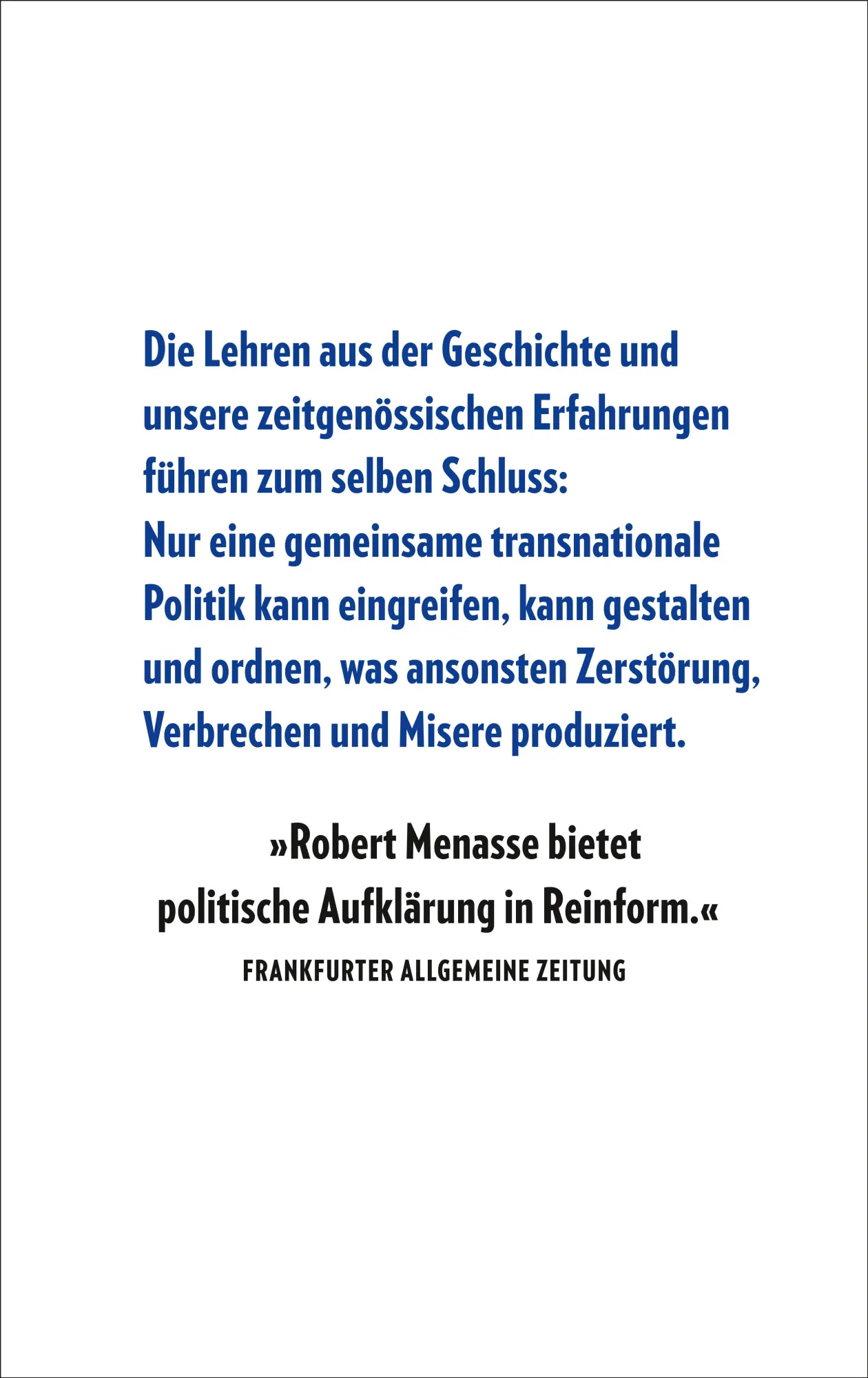 Rückseite: 9783518431658 | Die Welt von morgen | Robert Menasse | Buch | 192 S. | Deutsch | 2024
