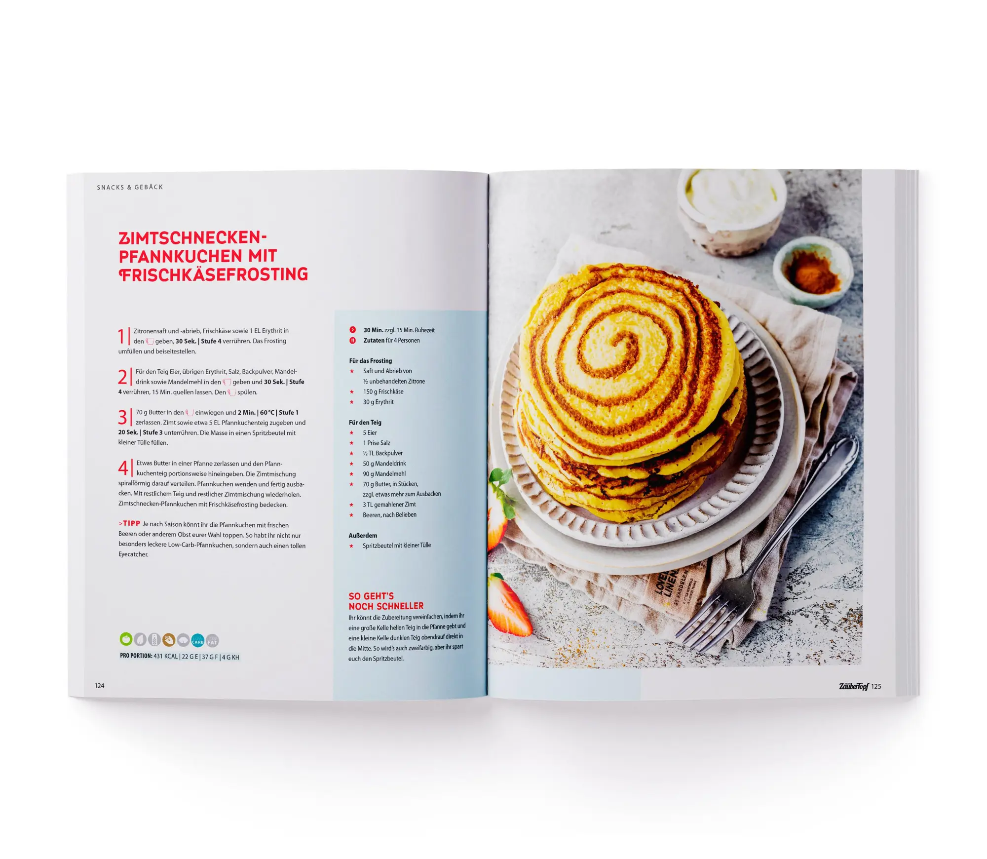 Bild: 9783964171658 | mein ZauberTopf Einfach lecker! Abnehmen mit LOW CARB | Taschenbuch