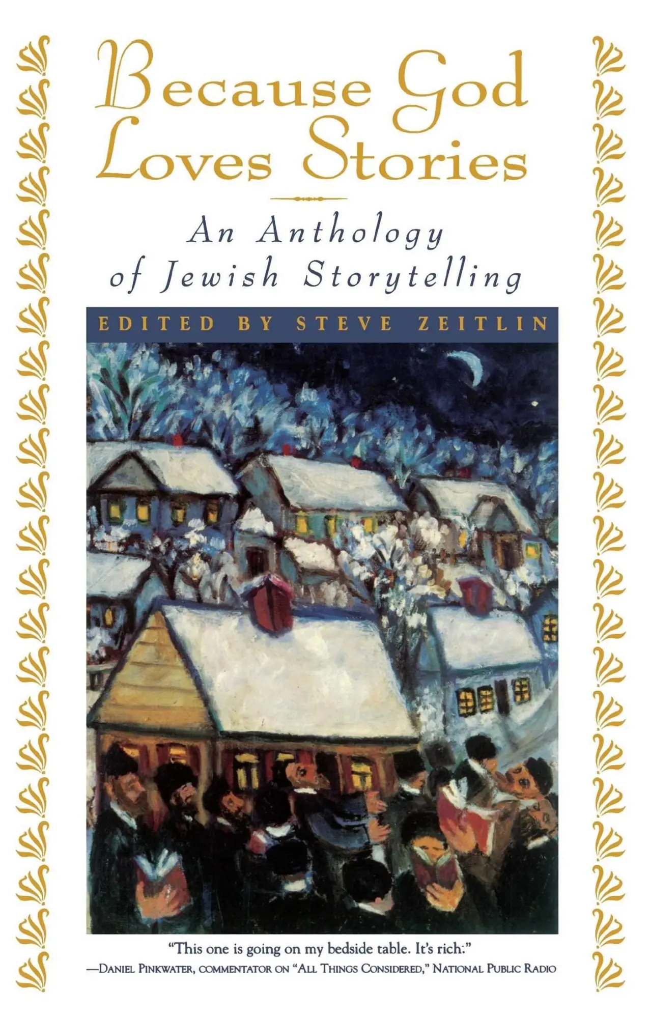Cover: 9780684811758 | Because God Loves Stories | An Anthology of Jewish Storytelling | Buch