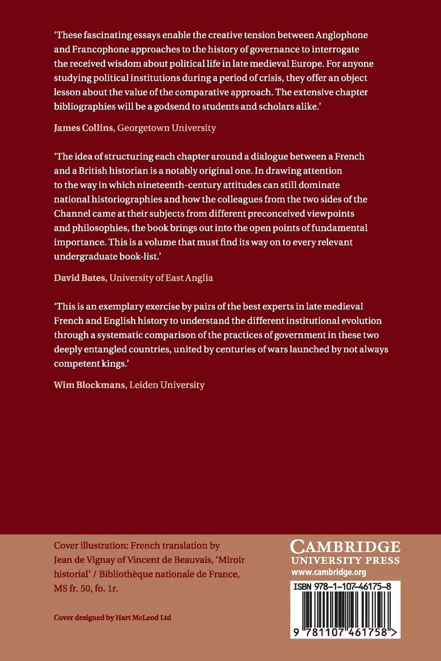 Rückseite: 9781107461758 | Government and Political Life in England and France, c.1300-c.1500