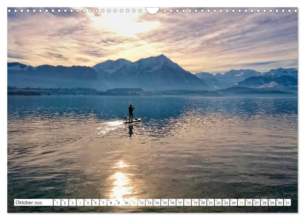 Bild: 9783383931758 | Stand-Up-Paddling SUP (Wandkalender 2025 DIN A3 quer), CALVENDO...