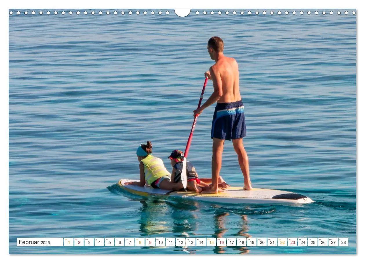 Bild: 9783383931758 | Stand-Up-Paddling SUP (Wandkalender 2025 DIN A3 quer), CALVENDO...