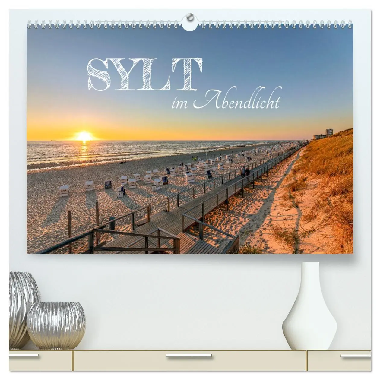 Cover: 9783457421758 | Sylt im Abendlicht (hochwertiger Premium Wandkalender 2026 DIN A2...