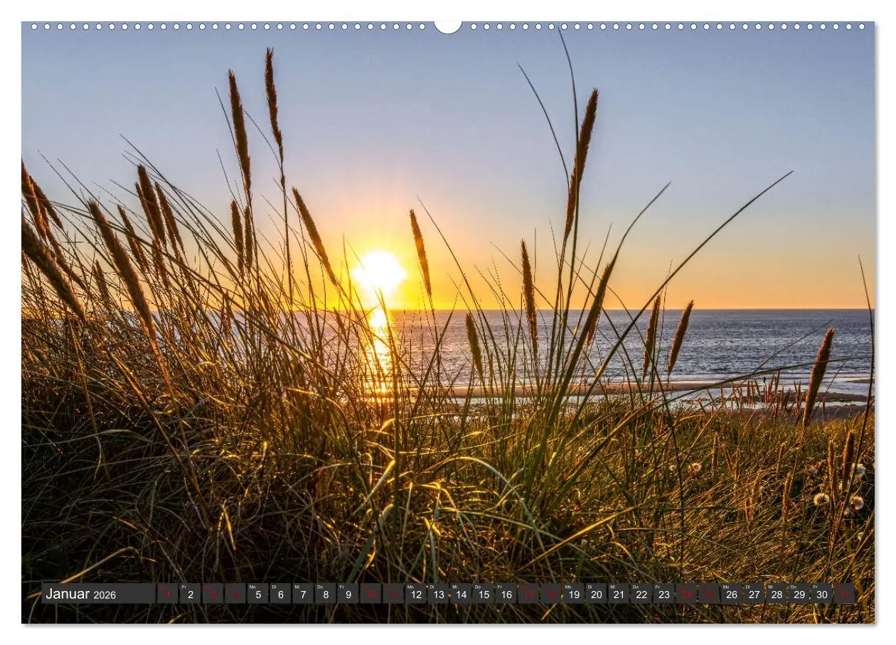 Bild: 9783457421758 | Sylt im Abendlicht (hochwertiger Premium Wandkalender 2026 DIN A2...