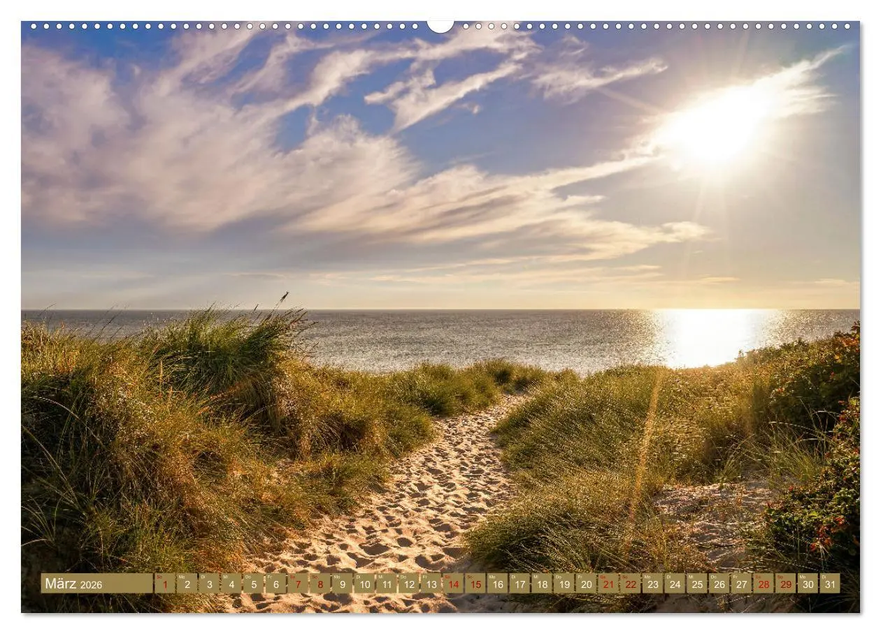 Bild: 9783457421758 | Sylt im Abendlicht (hochwertiger Premium Wandkalender 2026 DIN A2...