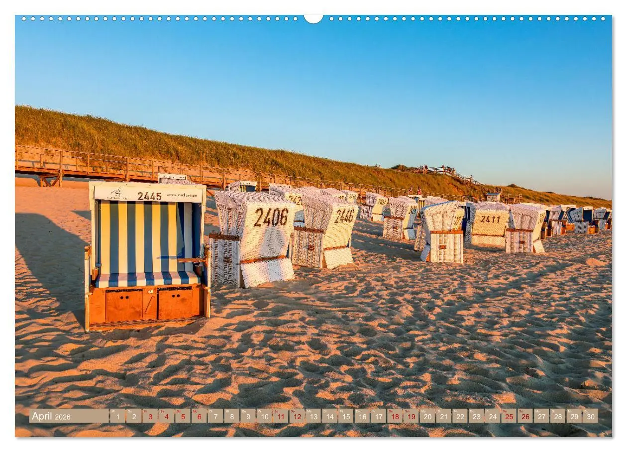 Bild: 9783457421758 | Sylt im Abendlicht (hochwertiger Premium Wandkalender 2026 DIN A2...