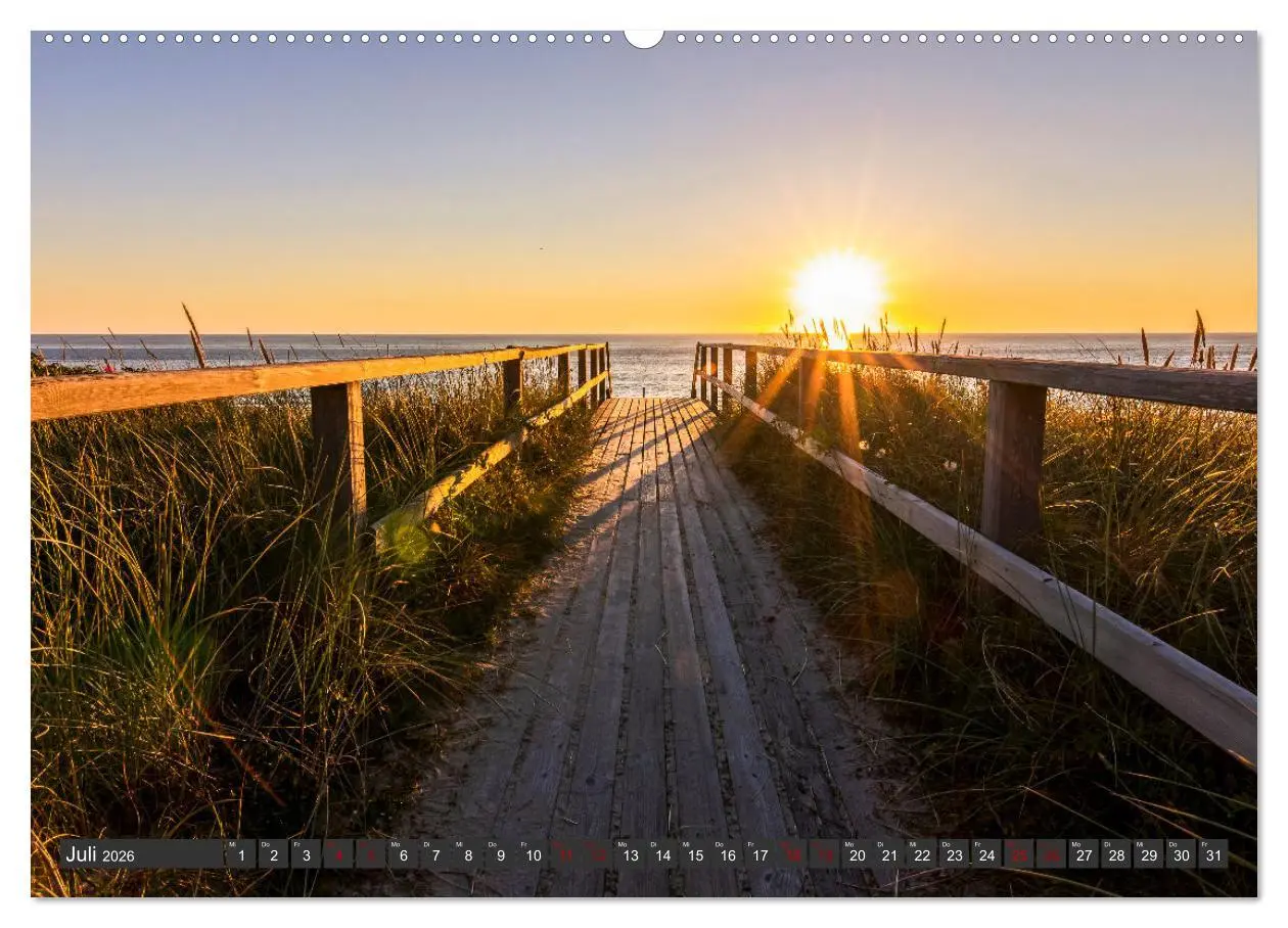 Bild: 9783457421758 | Sylt im Abendlicht (hochwertiger Premium Wandkalender 2026 DIN A2...