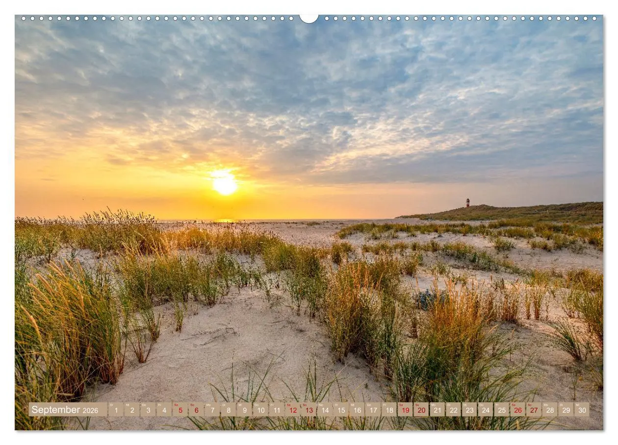 Bild: 9783457421758 | Sylt im Abendlicht (hochwertiger Premium Wandkalender 2026 DIN A2...
