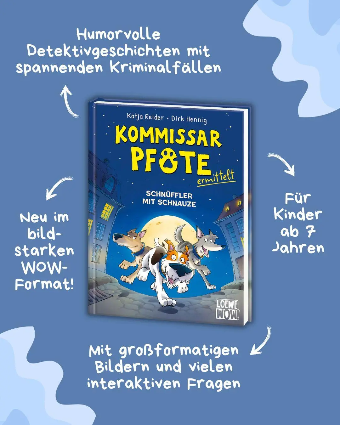 Bild: 9783743221758 | Kommissar Pfote ermittelt (Band 1) - Schnüffler mit Schnauze | Reider