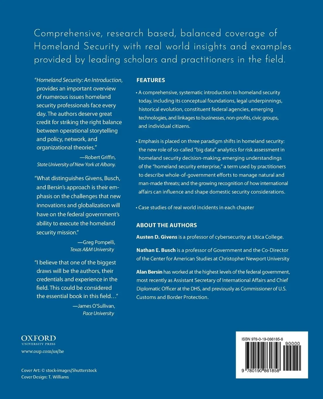 Rückseite: 9780190861858 | Homeland Security | Givens | Taschenbuch | Kartoniert / Broschiert
