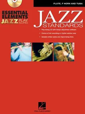 Cover: 9780634091858 | Essential Elements Jazz Play-Along - Jazz Standards | Hal Leonard Corp