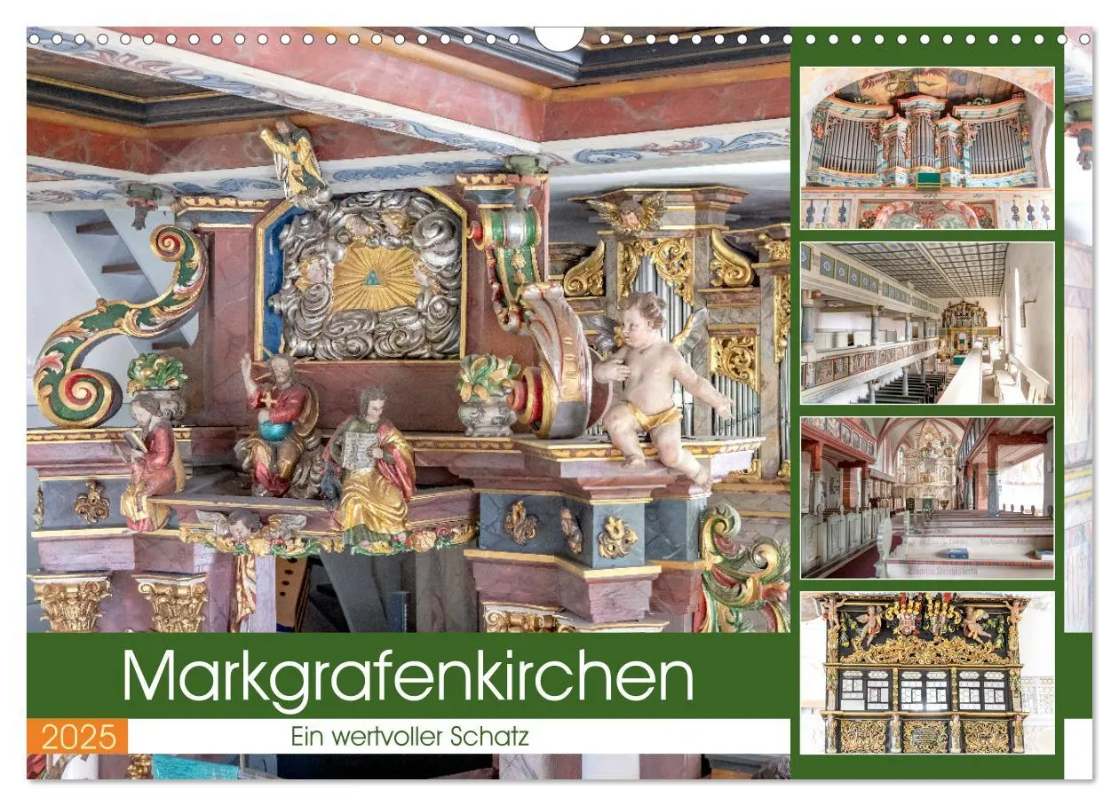 Cover: 9783383921858 | Markgrafenkirchen. Ein wertvoller Schatz (Wandkalender 2025 DIN A3...
