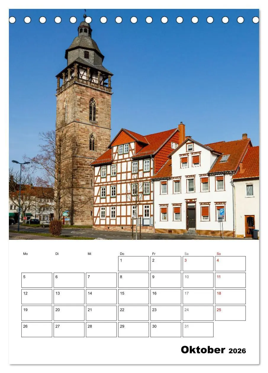 Bild: 9783516361858 | Mein Eschwege (Tischkalender 2026 DIN A5 hoch), CALVENDO...