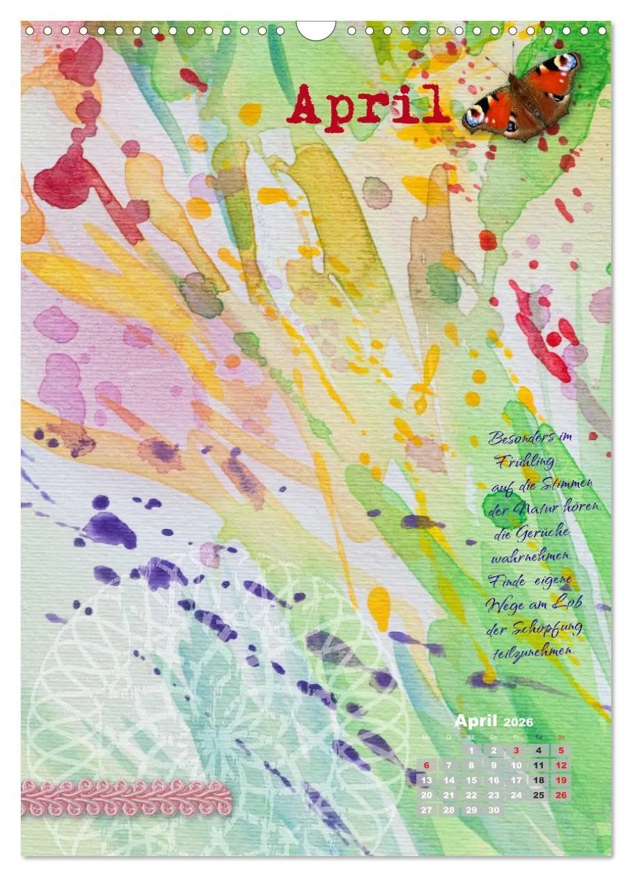 Bild: 9783516431858 | Jahr der Dankbarkeit - Scrapbooking-Kalender (Wandkalender 2026 DIN...