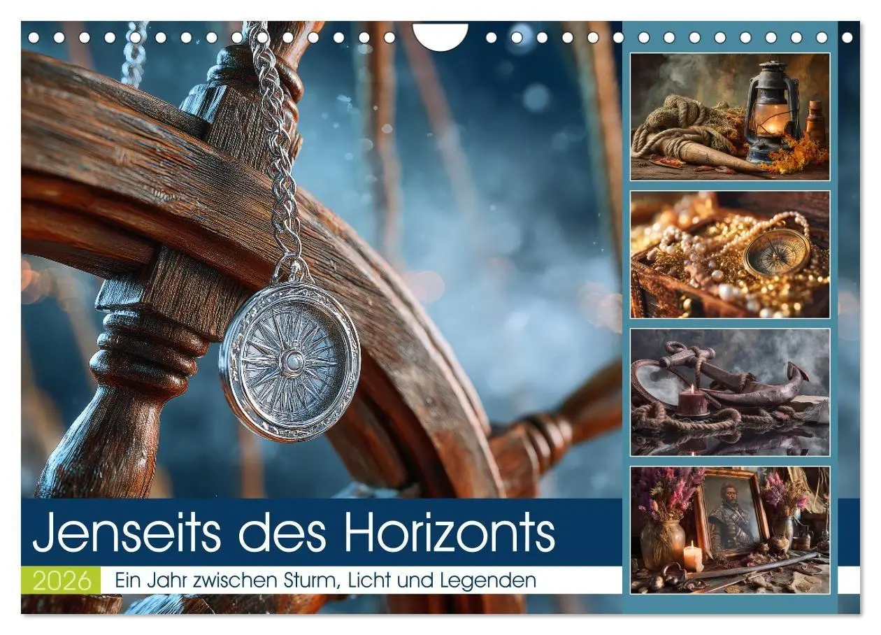 Cover: 9783516741858 | Jenseits des Horizonts (Wandkalender 2026 DIN A4 quer), CALVENDO...