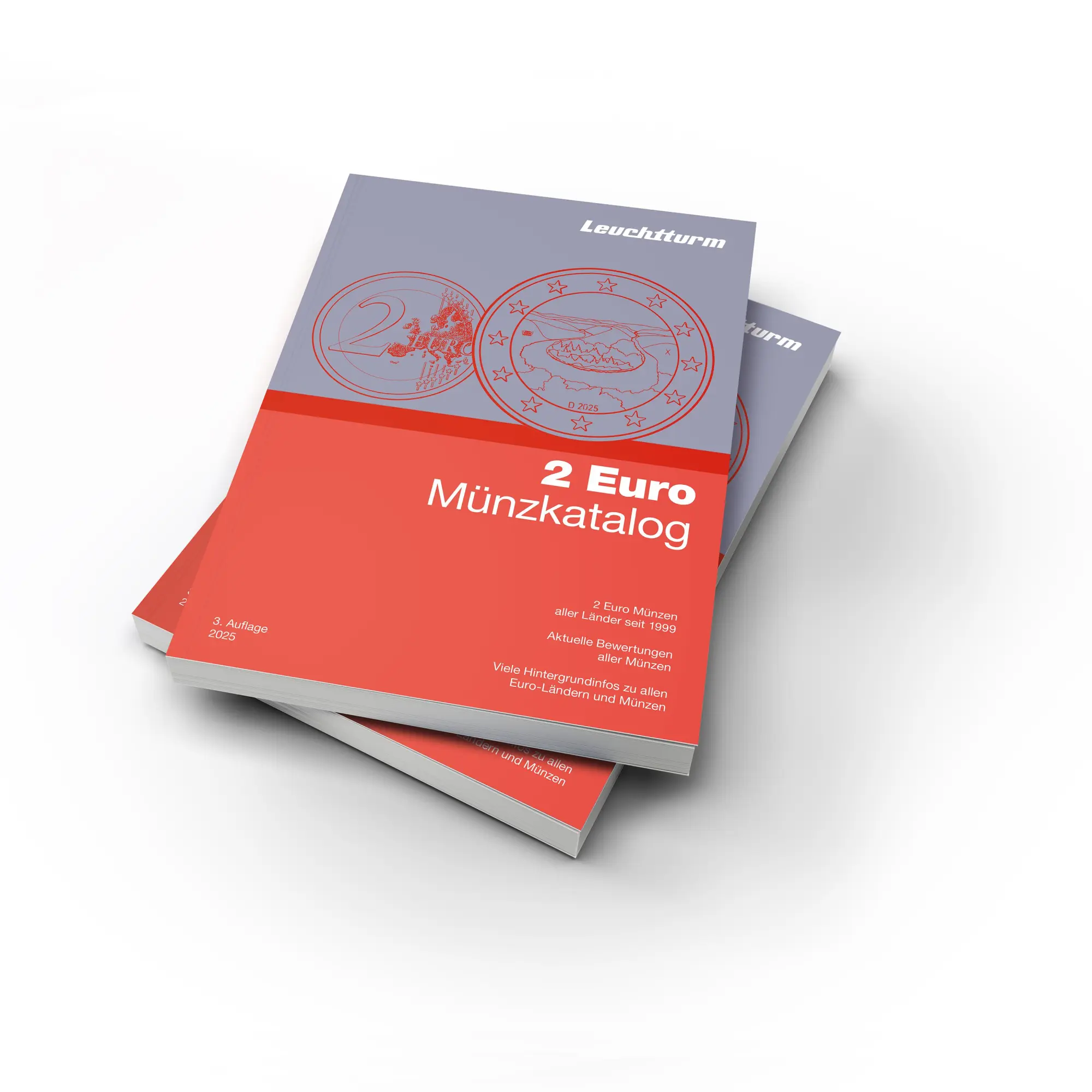 Cover: 9783947701858 | 2-Euro-Katalog 2025 Deutsch | Leuchtturm Gruppe Gmbh &amp; Co. Kg | Buch