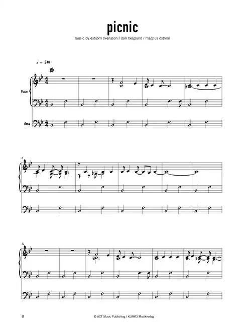 Cover: 9783954561858 | E.S.T. Songbook | Volume 2 | Esbjörn Svensson | Taschenbuch | 96 S.