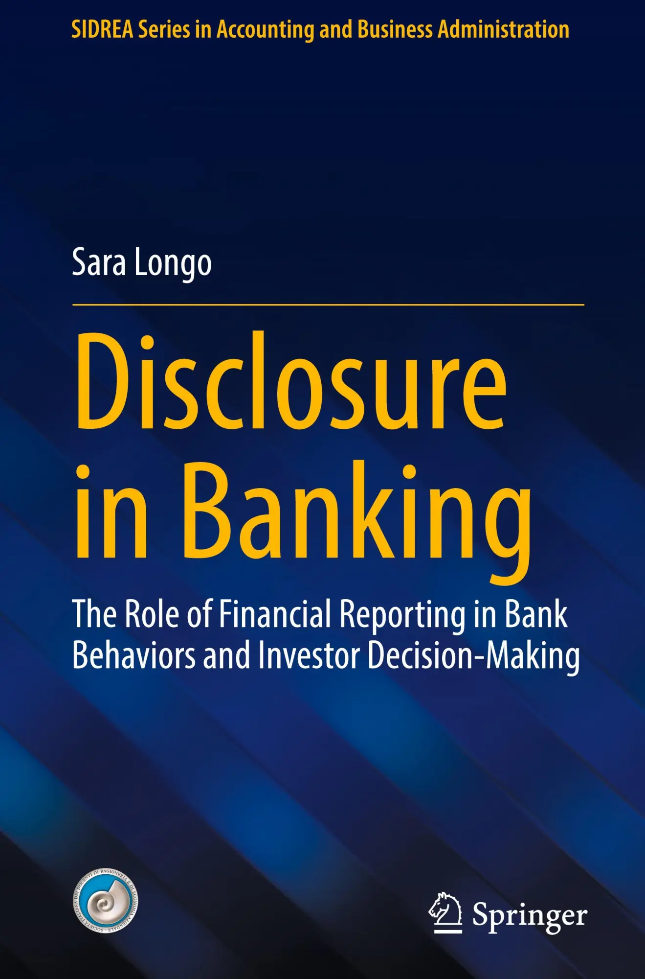 Cover: 9783031841958 | Disclosure in Banking | Sara Longo | Buch | xii | Englisch | 2025
