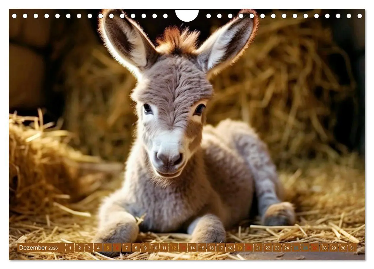 Bild: 9783457331958 | Tierkinder auf dem Land (Wandkalender 2026 DIN A4 quer), CALVENDO...