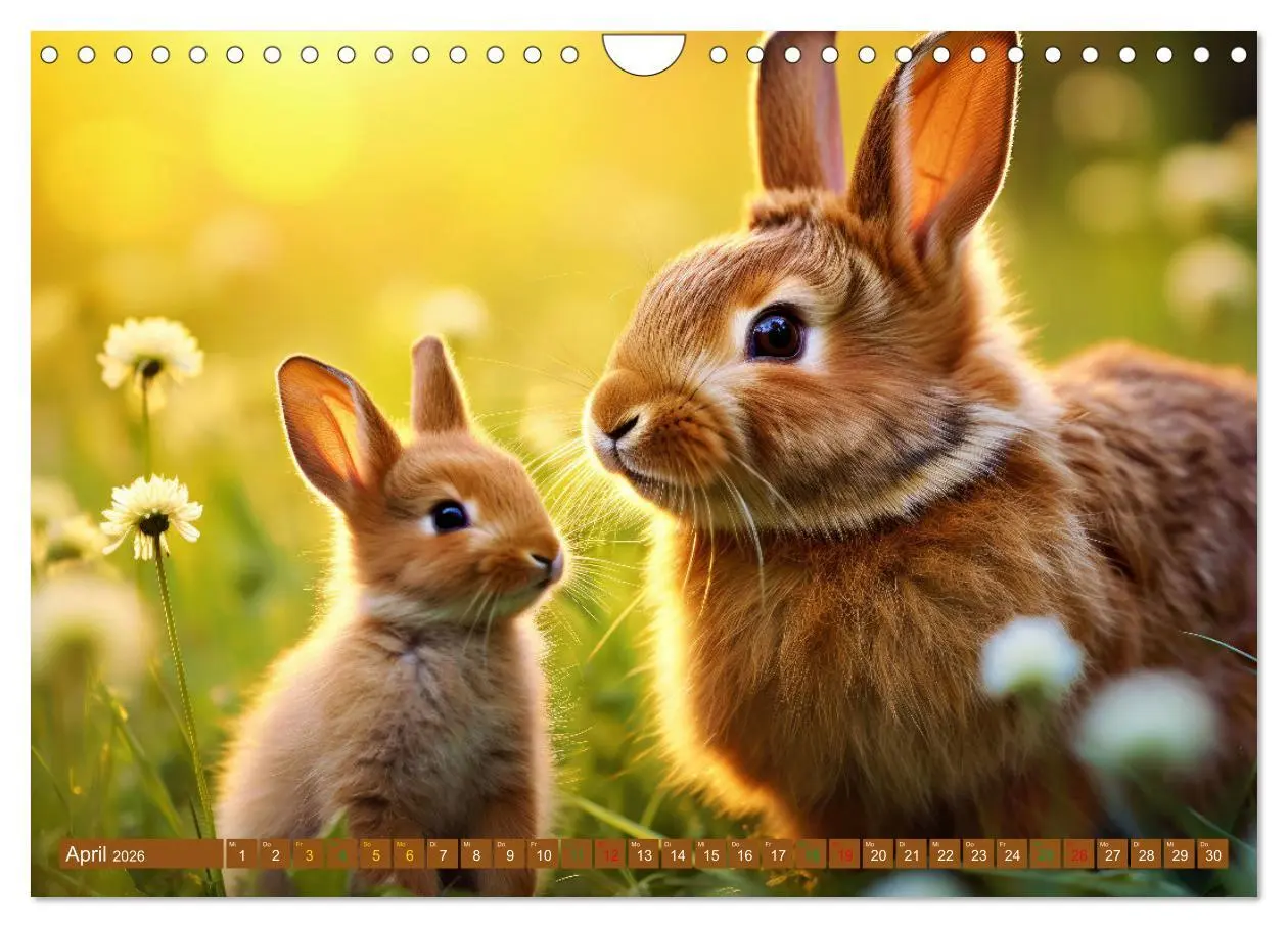 Bild: 9783457331958 | Tierkinder auf dem Land (Wandkalender 2026 DIN A4 quer), CALVENDO...