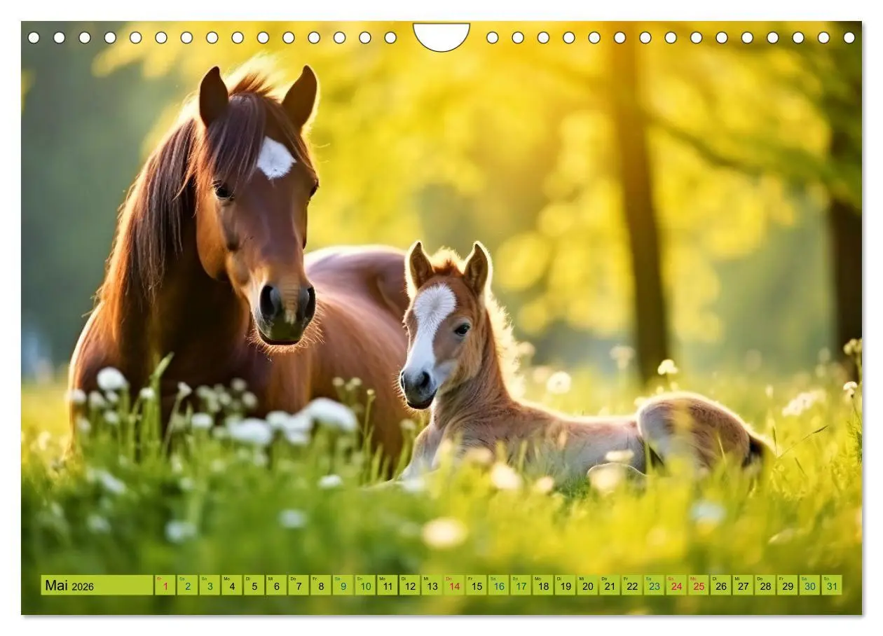 Bild: 9783457331958 | Tierkinder auf dem Land (Wandkalender 2026 DIN A4 quer), CALVENDO...