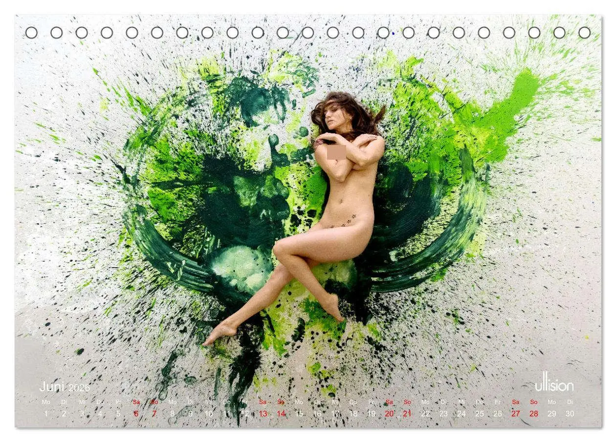 Bild: 9783457571958 | Farbspiele - unberührt (Tischkalender 2026 DIN A5 quer), CALVENDO...