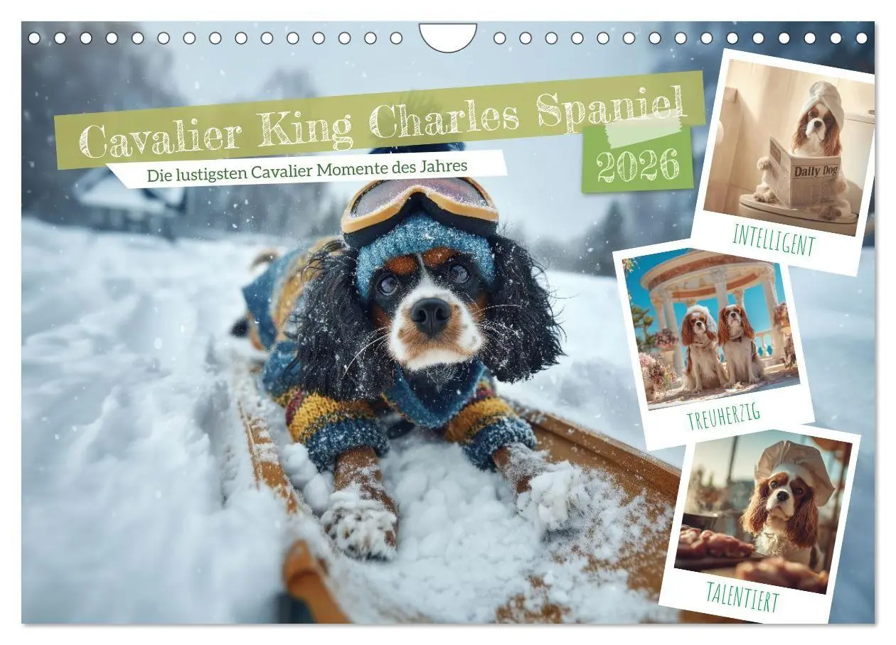 Cover: 9783516731958 | Cavalier King Charles Spaniel. Die lustigsten Cavalier Momente des...