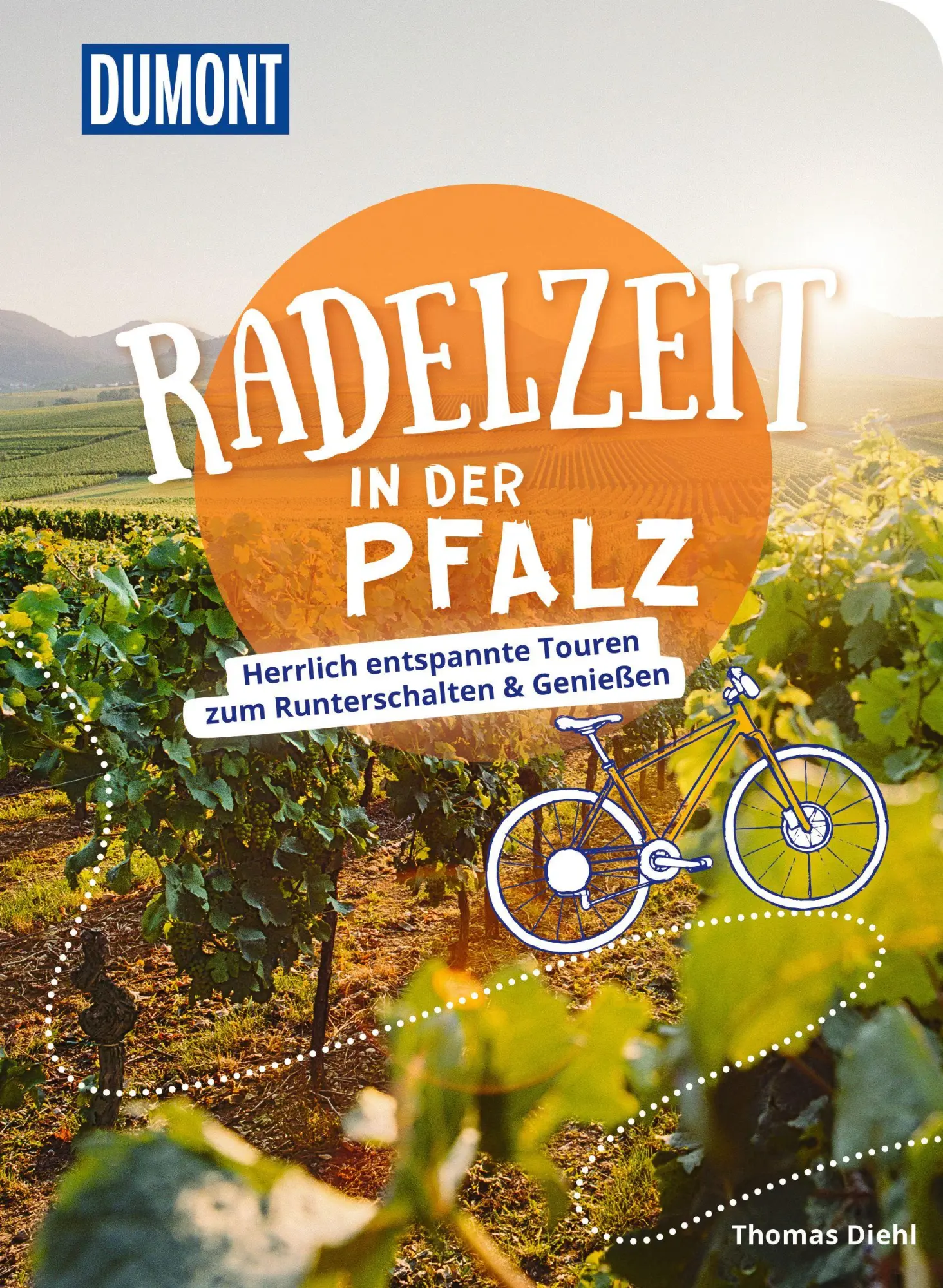 Cover: 9783616031958 | DUMONT Radelzeit in der Pfalz | Thomas Diehl | Taschenbuch | 224 S.