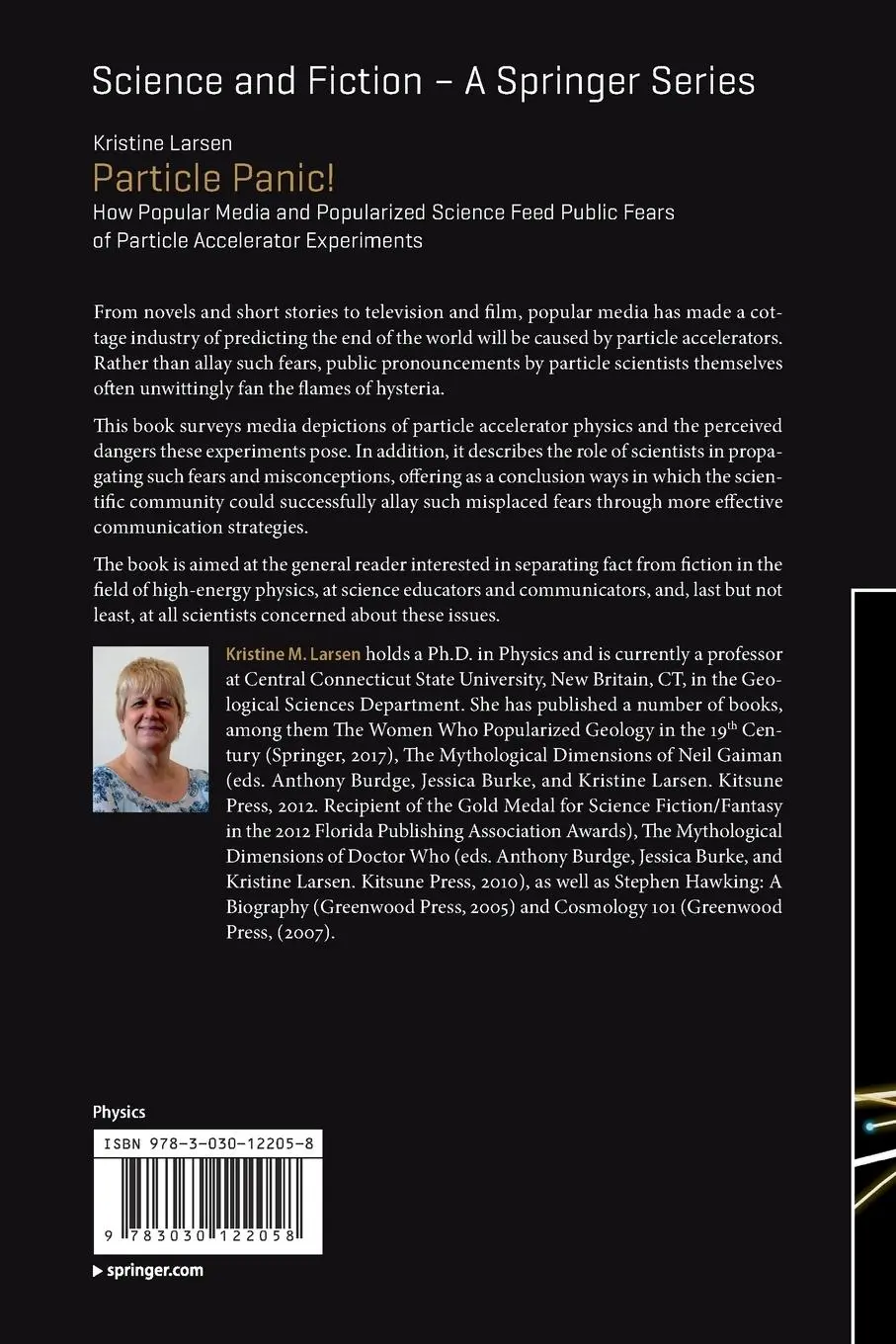 Rückseite: 9783030122058 | Particle Panic! | Kristine Larsen | Taschenbuch | Science and Fiction