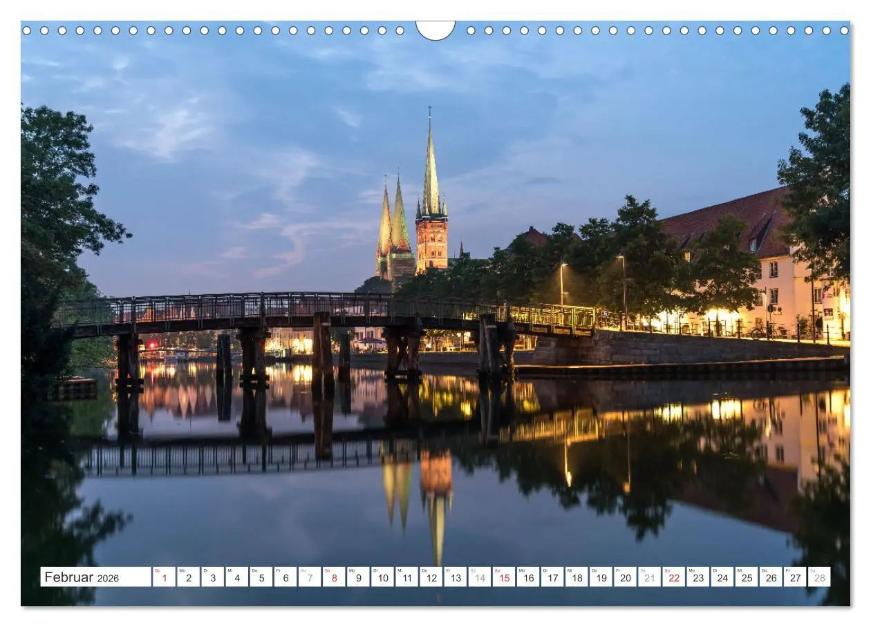 Bild: 9783457392058 | Schleswig-Holstein - Hansestadt Lübeck (Wandkalender 2026 DIN A3...