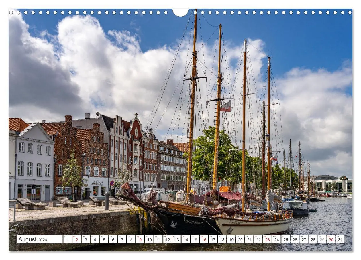 Bild: 9783457392058 | Schleswig-Holstein - Hansestadt Lübeck (Wandkalender 2026 DIN A3...
