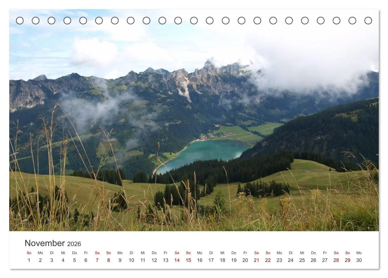 Bild: 9783457602058 | Bergerlebnisse im Tannheimer Tal (Tischkalender 2026 DIN A5 quer),...
