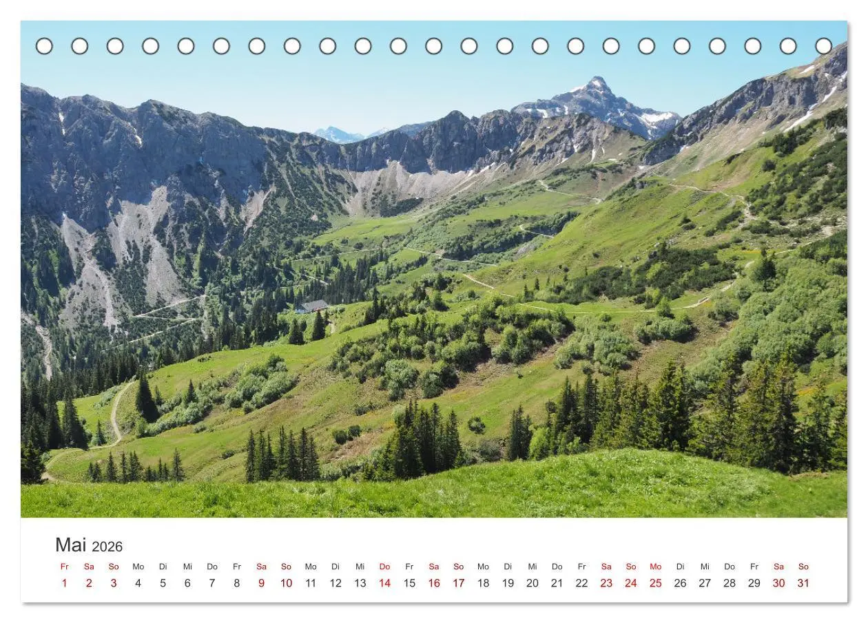 Bild: 9783457602058 | Bergerlebnisse im Tannheimer Tal (Tischkalender 2026 DIN A5 quer),...