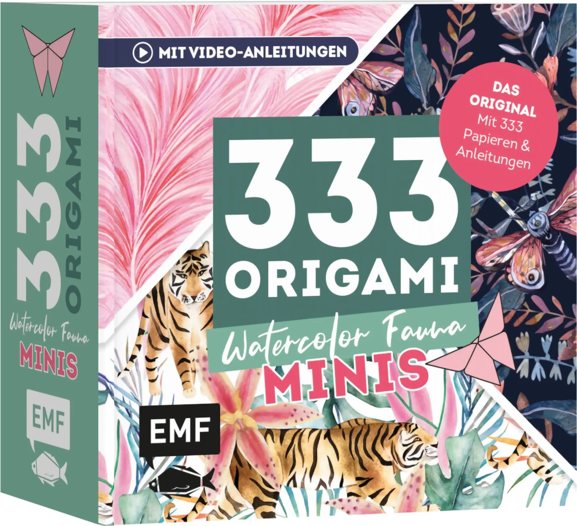 Cover: 9783745932058 | 333 Origami Minis - Watercolor Fauna | Taschenbuch | 704 S. | Deutsch