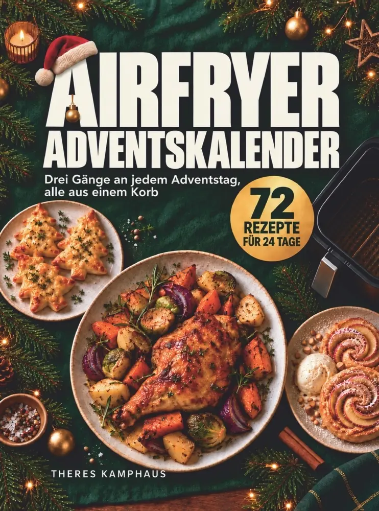 Cover: 9783913162058 | Airfryer Adventskalender | Theres Kamphaus | Taschenbuch | Deutsch