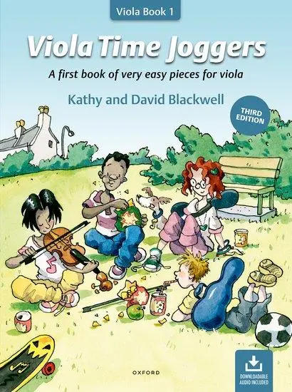 Cover: 9780193562158 | Viola Time Joggers (Third Edition) | Kathy Blackwell_David Blackwell