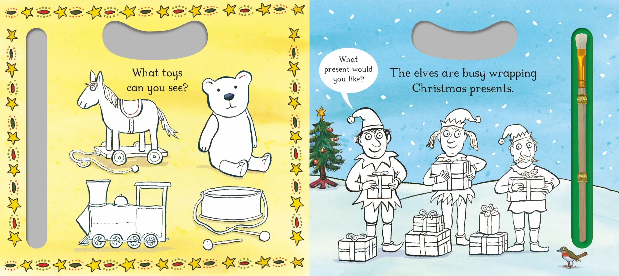 Bild: 9781035052158 | Christmas Magic Painting | Just add water to paint! | Campbell Books