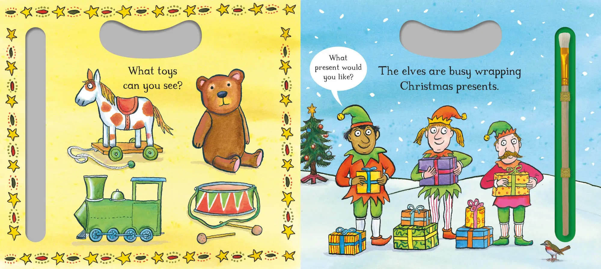 Bild: 9781035052158 | Christmas Magic Painting | Just add water to paint! | Campbell Books