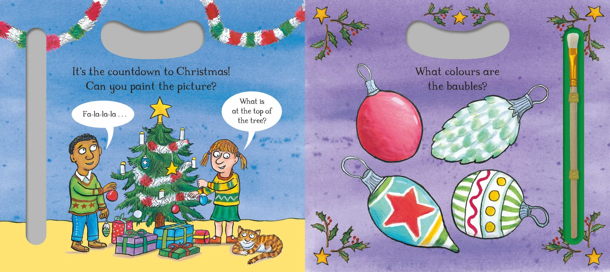 Bild: 9781035052158 | Christmas Magic Painting | Just add water to paint! | Campbell Books